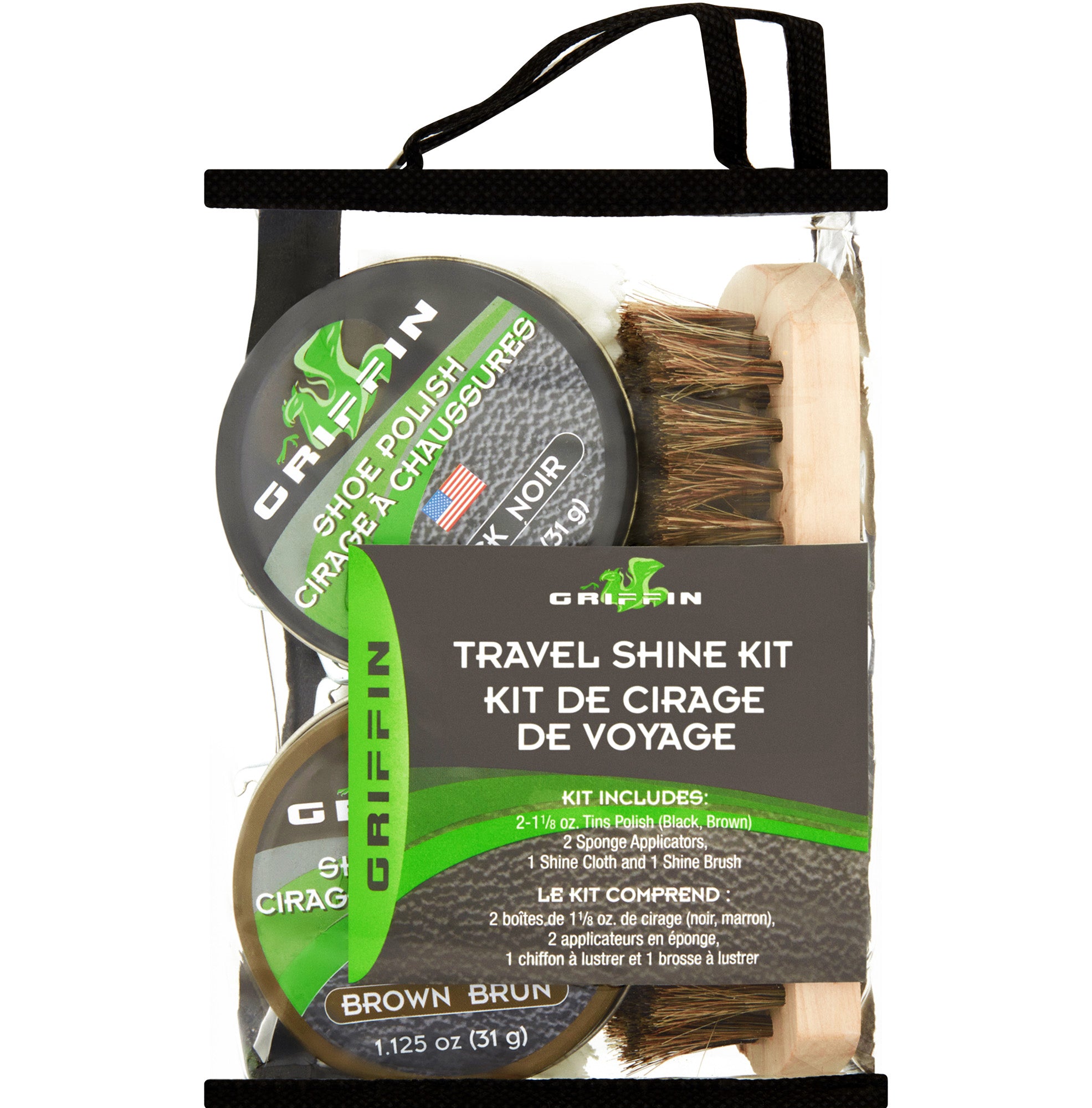 Griffin Travel Shoe Shine Kit