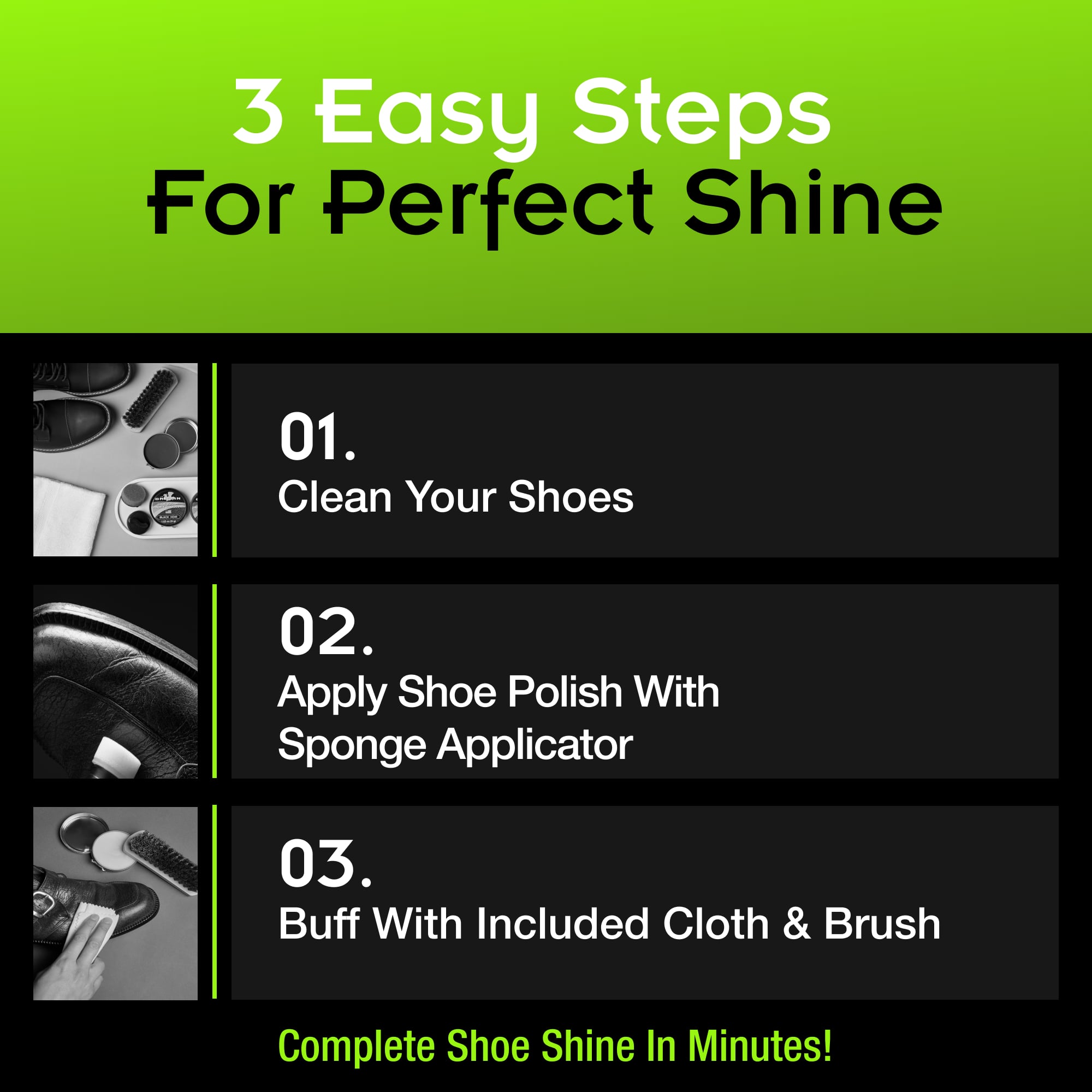 Griffin Travel Shoe Shine Kit