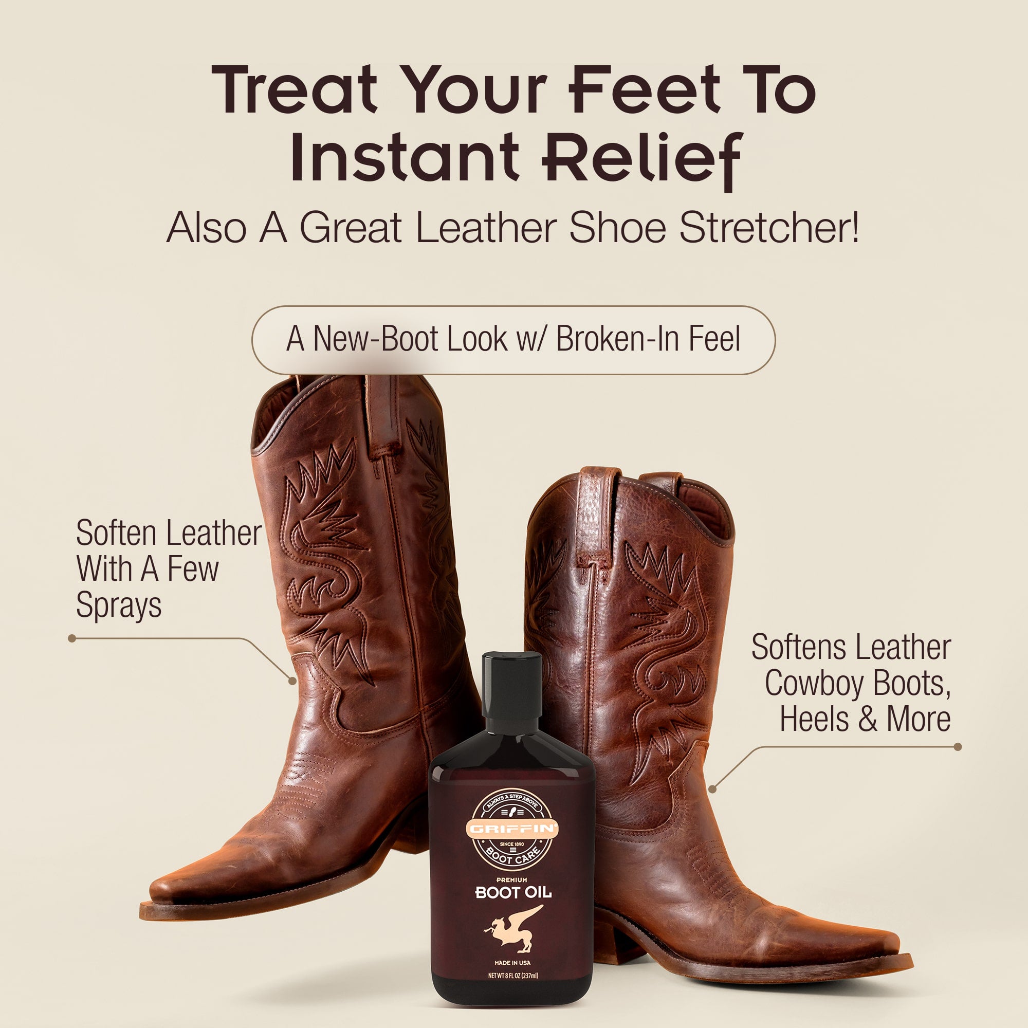 Griffin Boot Care Work Boot Oil