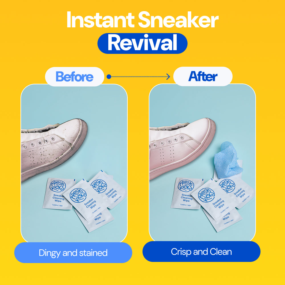 Fresh Kicks Sneaker Wipes (25 Pack)