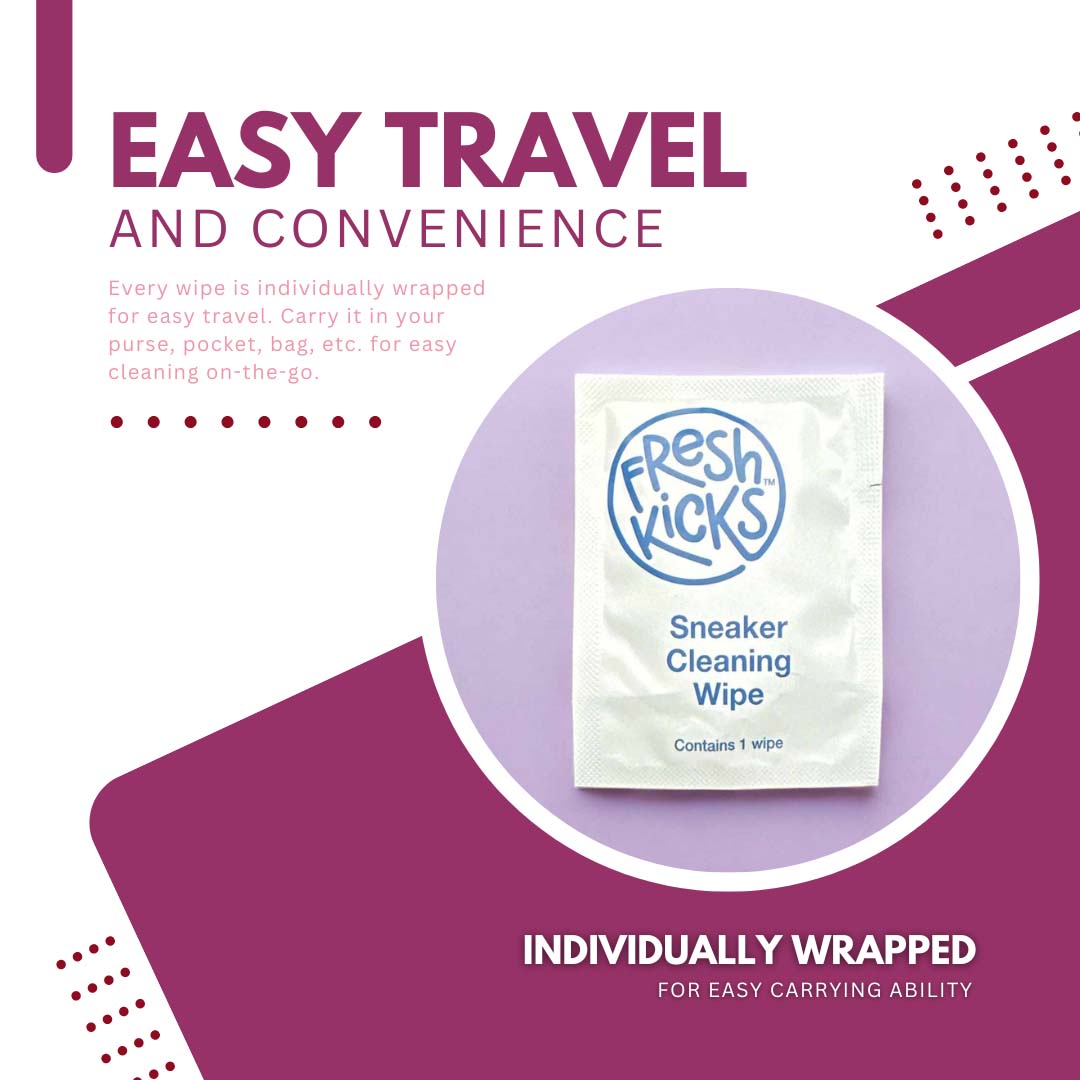 Fresh Kicks Sneaker Wipes (25 Pack)