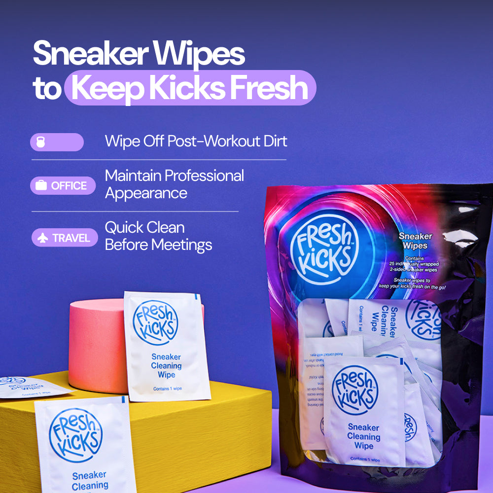 Fresh Kicks Sneaker Wipes (25 Pack)