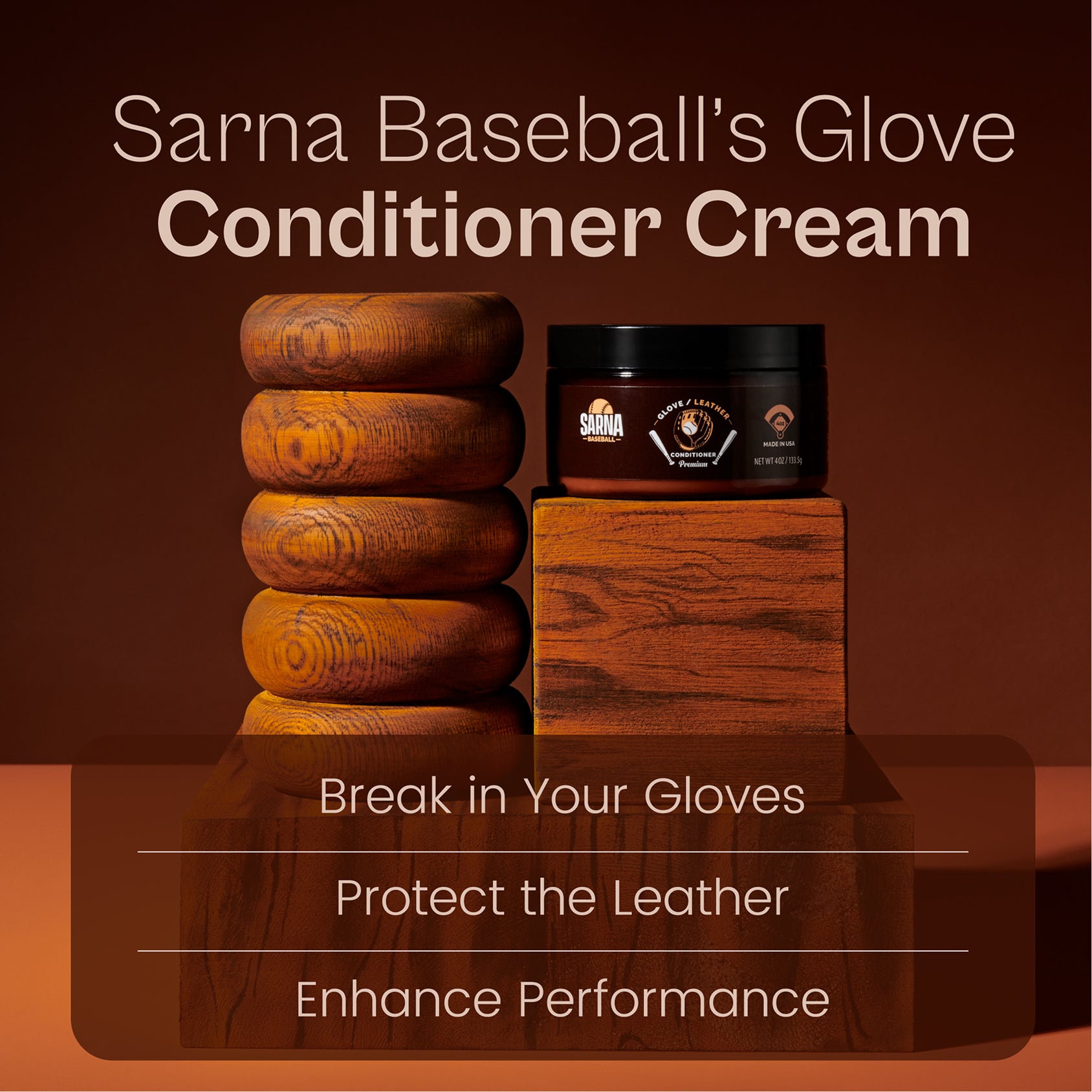 Baseball Glove Conditioner Cream