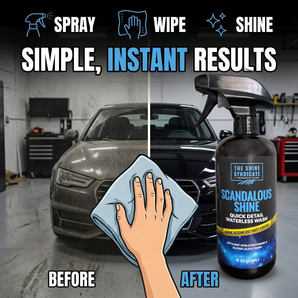 Scandalous Shine – Quick Detail Waterless Wash