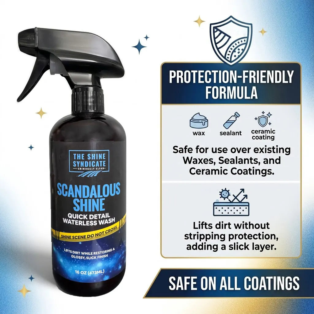 Scandalous Shine – Quick Detail Waterless Wash