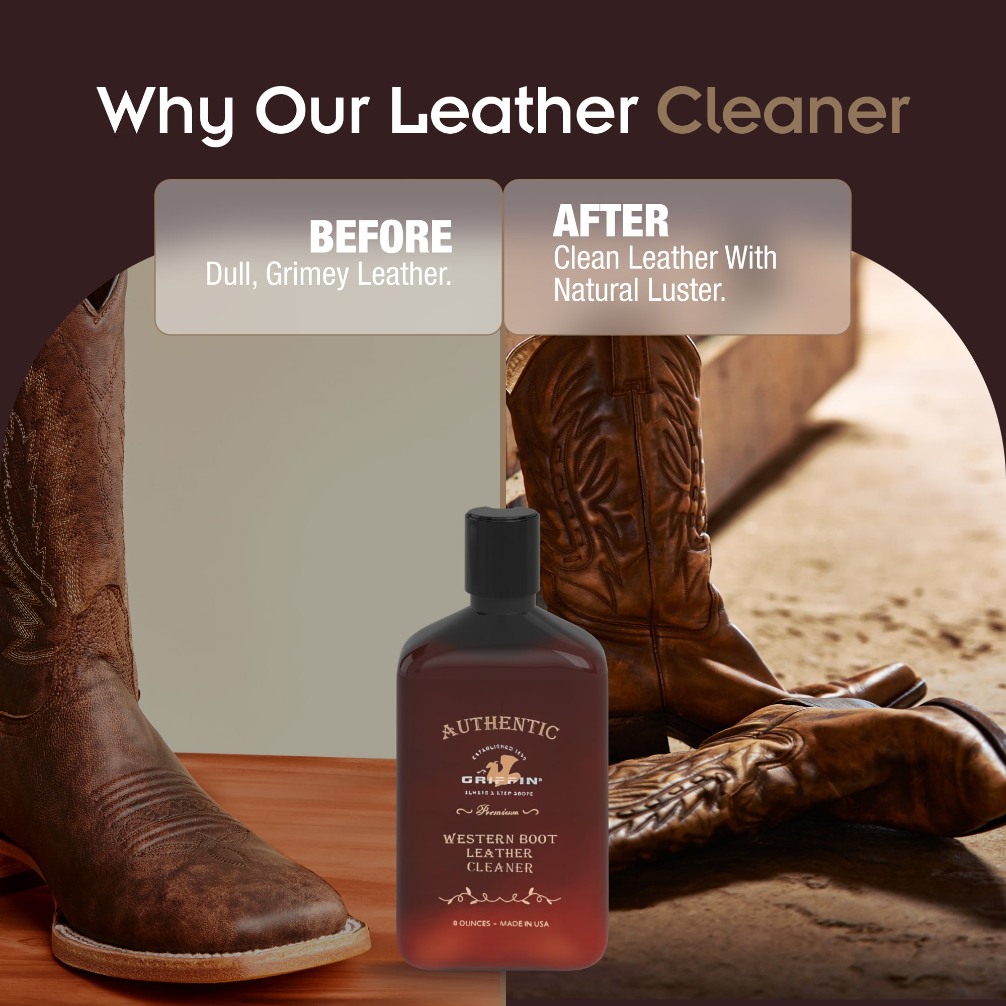 Griffin Boot Care Leather Cleaner
