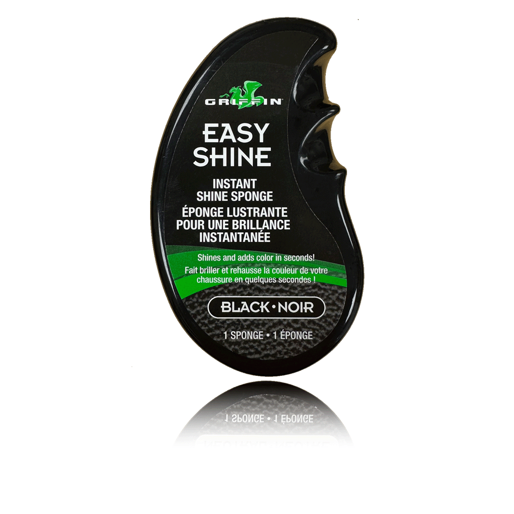 Quick shine top shoe cleaner