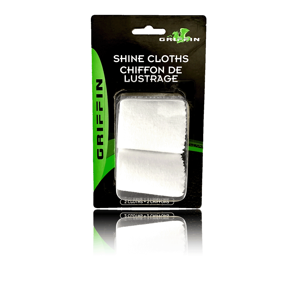 Griffin Shoe Care Shine Cloth Premium Shoe Polishing