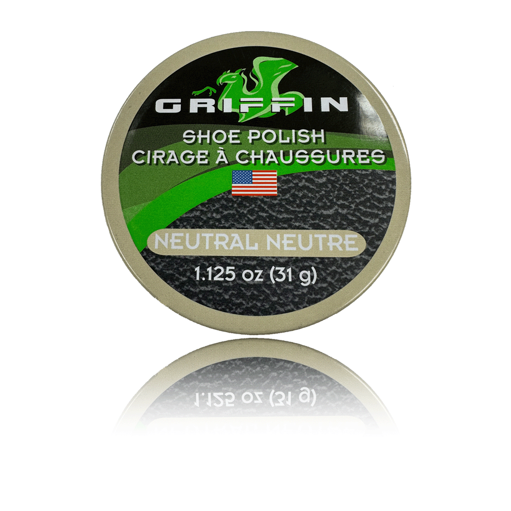 griffin shoe care shoe polish 1.125 oz neutral