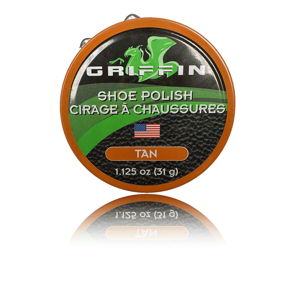 griffin shoe care shoe polish 1.125 tan