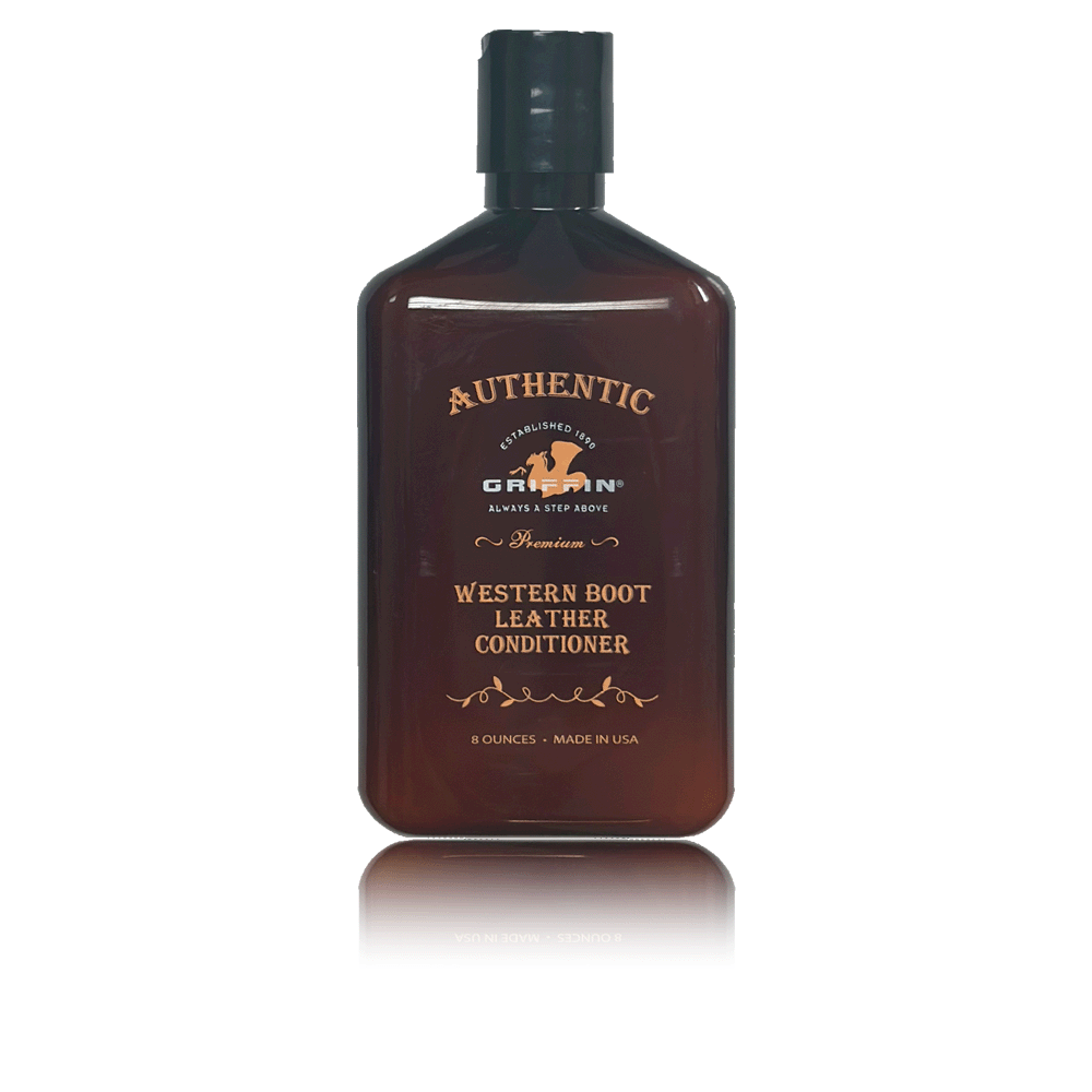 Griffin Leather Conditioner, Western Boot, Authentic - 8 ounces