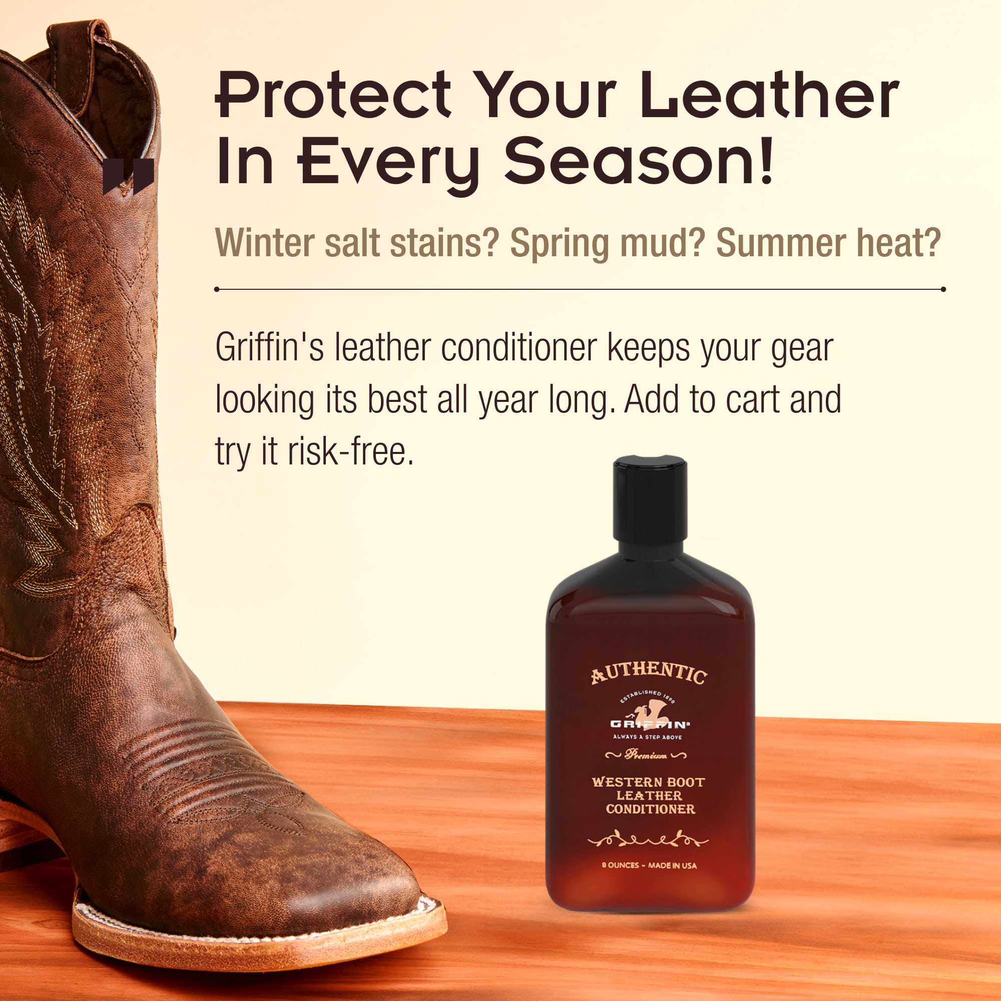 Griffin Boot Care Leather Conditioner