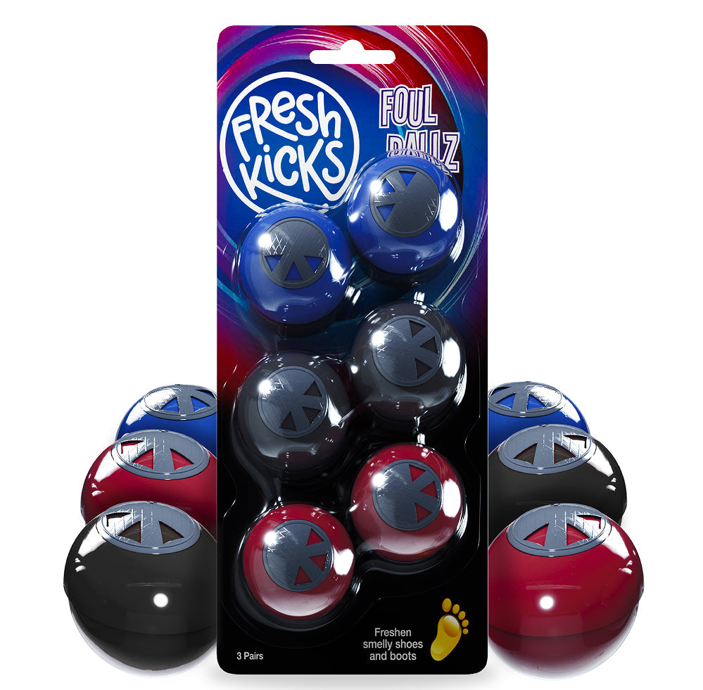 Fresh Kicks Foul Ballz (6 Pack)