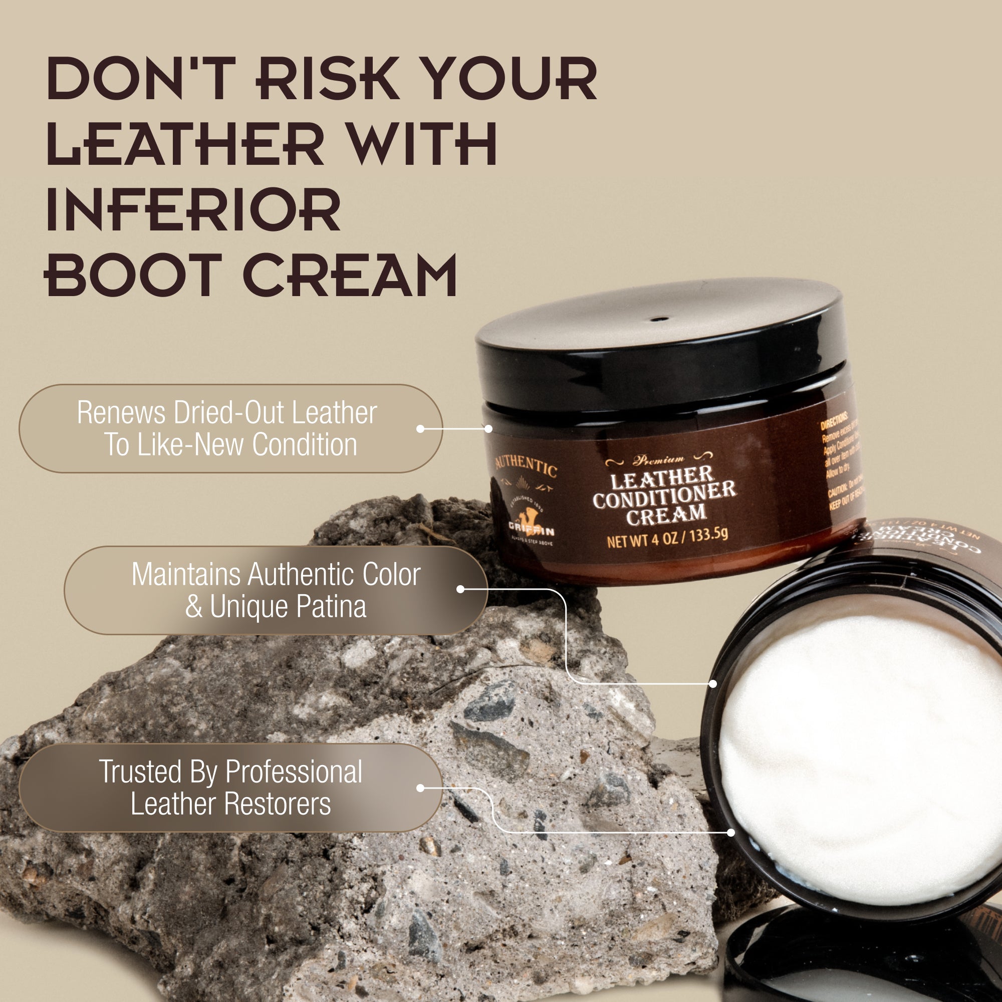 Boot Leather Conditioner Cream