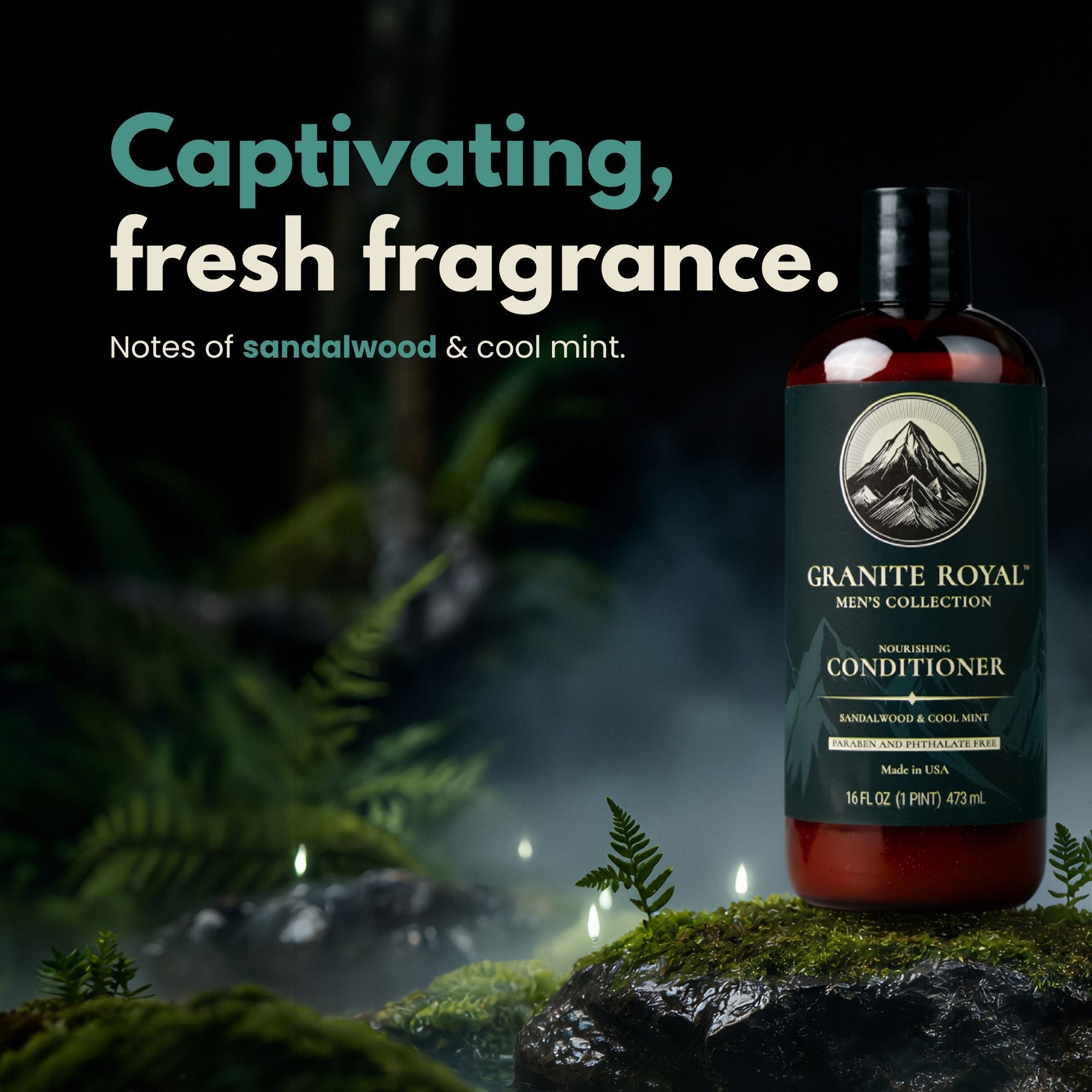 granite royal nourishing conditioner for men's hair