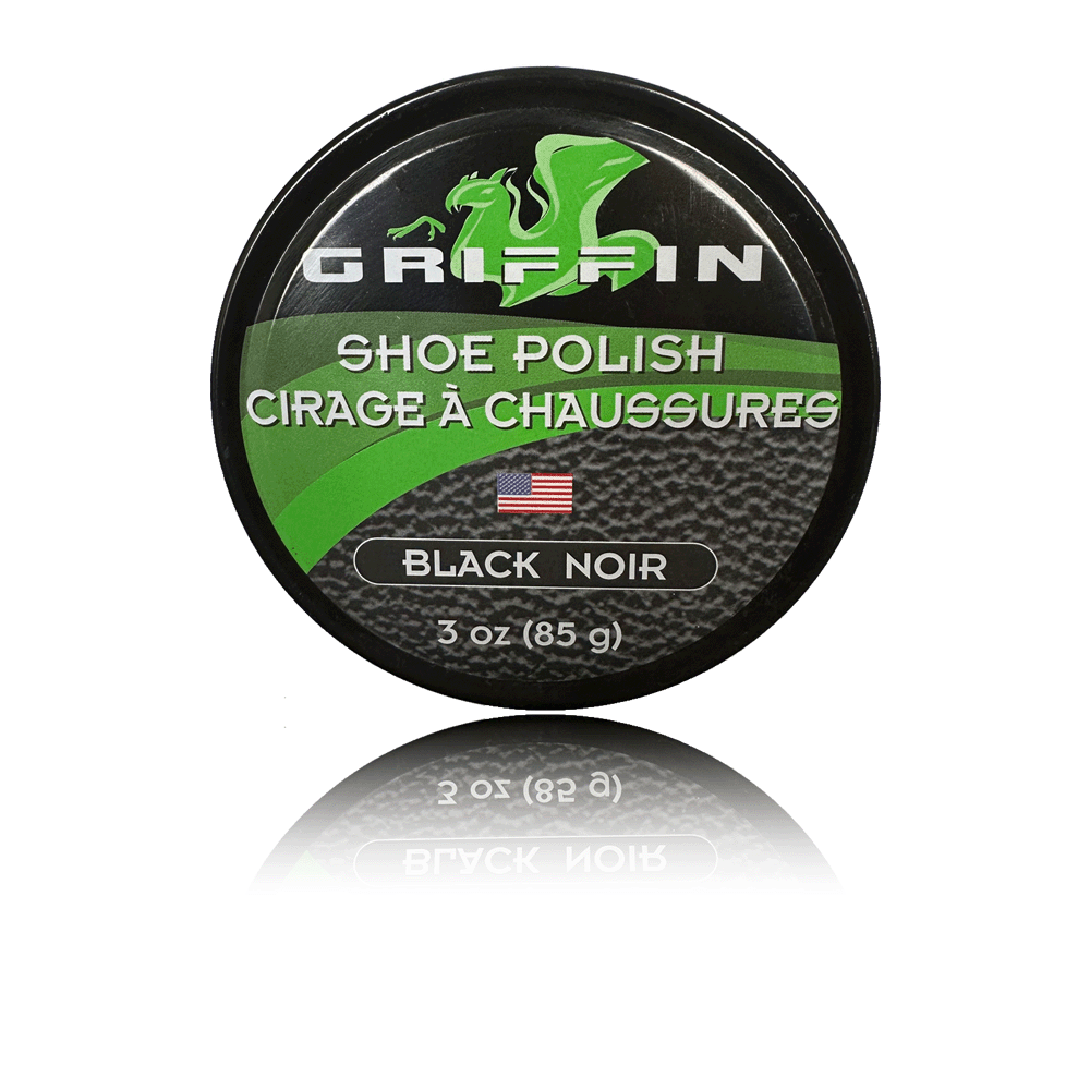 griffin shoe care shoe polish 3 oz black