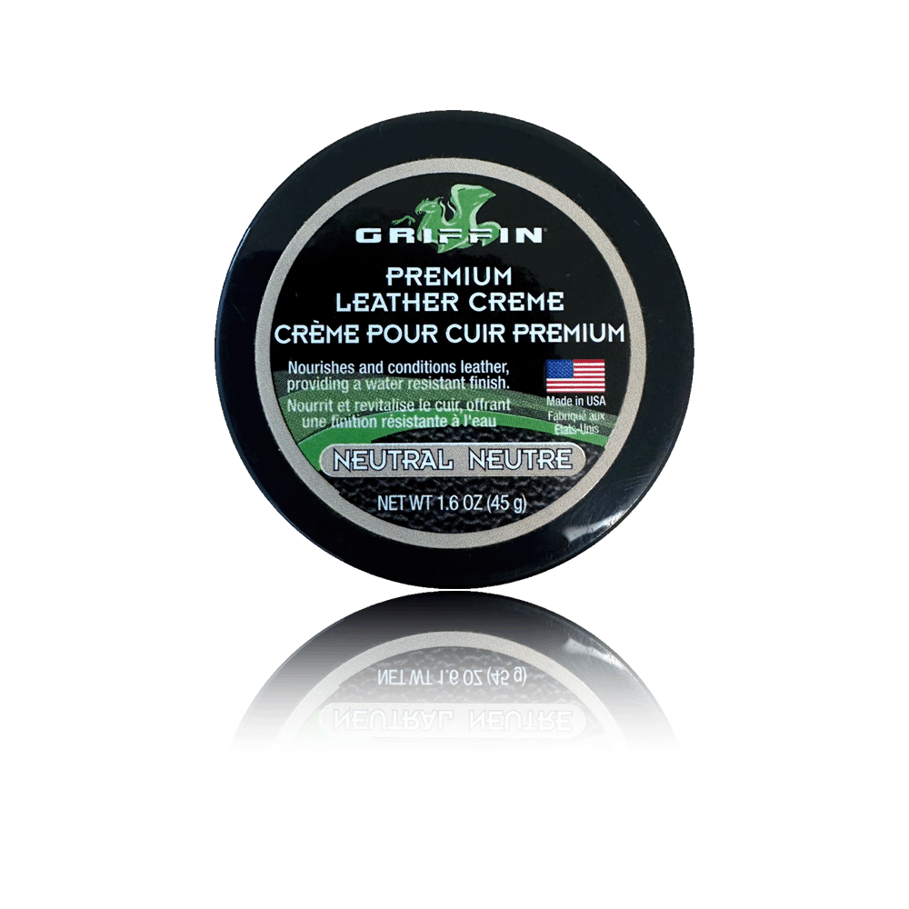 Griffin Shoe Care Leather Créme - Premium Conditioner and Polish Neutral