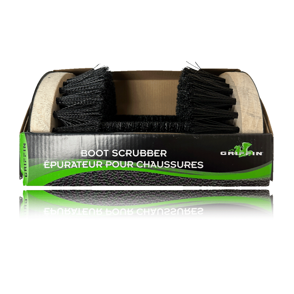 griffin shoe care boot scrubber inside and outside