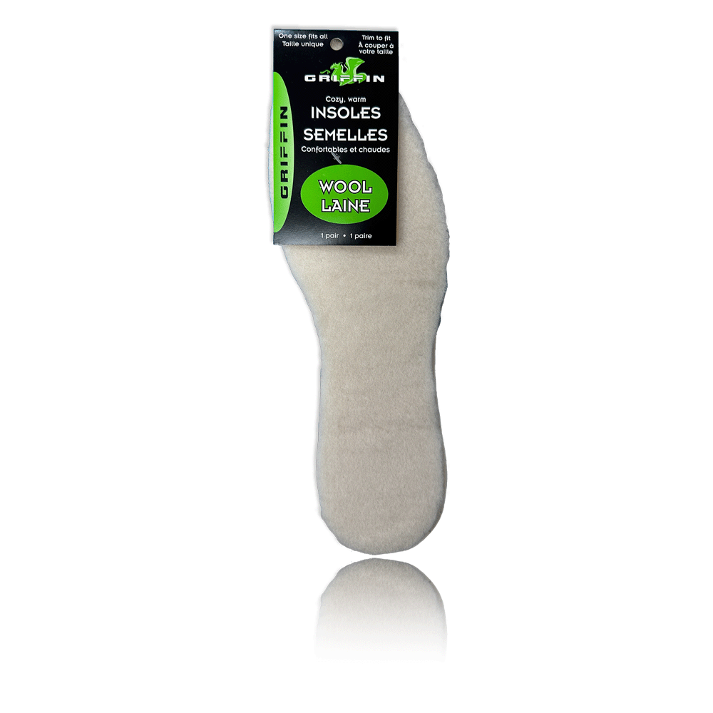 griffin shoe care wool insole inserts